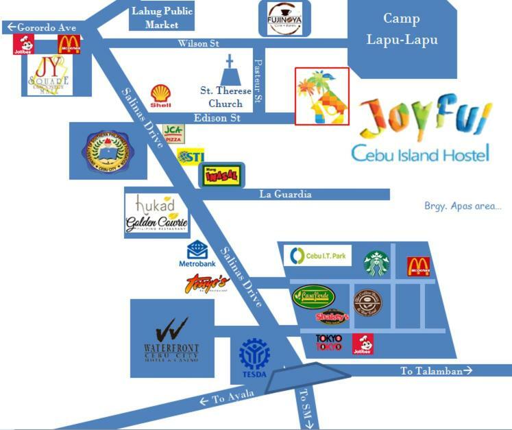 Joyful Island Hostel - Cebu City Екстер'єр фото